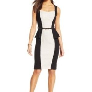 🔥SALE! Elegant W & B Peplum Dress Size 1/2